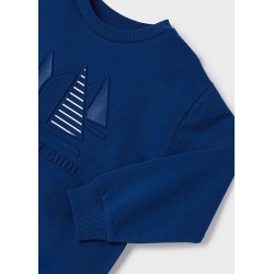 (29430) PULLOVER EMBOSSED PRINT