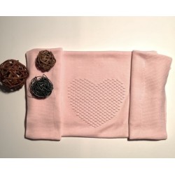 (26415) MANTA ALGODÓN CORAZÓN