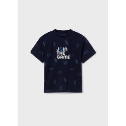 (29502) CAMISETA M/C ESTAMPADA