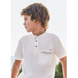 (29516) POLO M/C ESTAMPADO