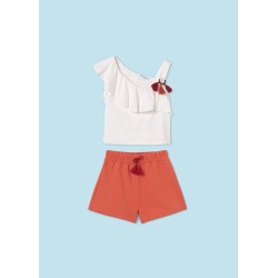 (29527) CONJUNTO SHORT POMPONES