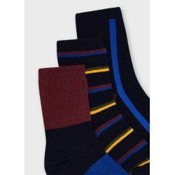 (26276) CALCETIN SET DE 3 RAYAS