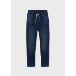 (29556) PANTALON TEJANO SOFT DENIM JOGGER