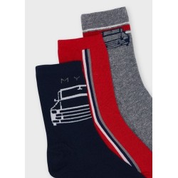 (26278) CALCETIN SET DE 3 COCHE