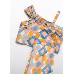 (30769) CONJUNTO PANTALON LARGO ESTAMPADO