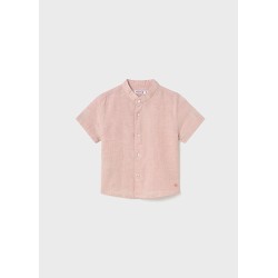 (30327) CAMISA M/C CUELLO MAO LINO