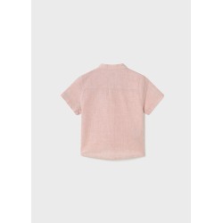 (30327) CAMISA M/C CUELLO MAO LINO