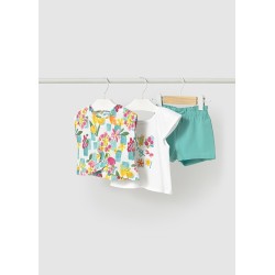 (30341) CONJUNTO SHORT 2 CAMISETAS