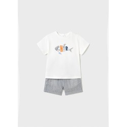 (30353) CONJUNTO BERMUDA RAYAS