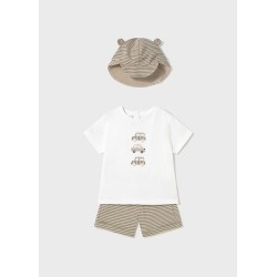 (30409) CONJUNTO PUNTO PETO CON GORRO