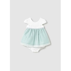 (30512) VESTIDO COMBINADO CEREMONIA