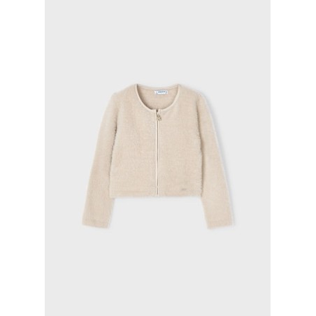 (28695) CHAQUETA TRICOT PELO