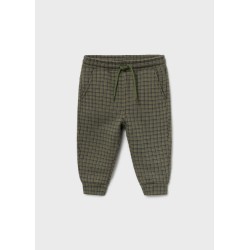 (26380) PANTALON PUNTO CUADROS JOGGER