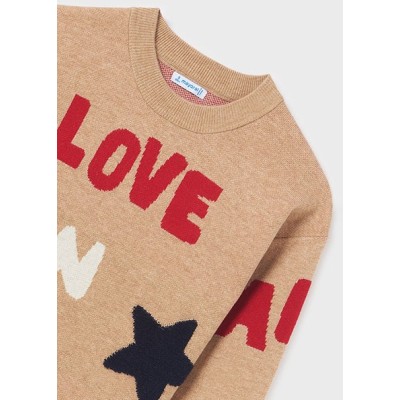 (28862) VESTIDO TRICOT ESTAMPADO