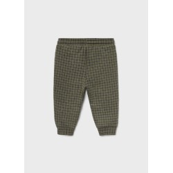 (26380) PANTALON PUNTO CUADROS JOGGER