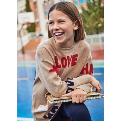 (28862) VESTIDO TRICOT ESTAMPADO