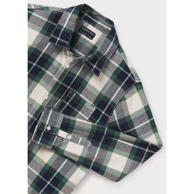 (28797) CAMISA M/L CUADROS