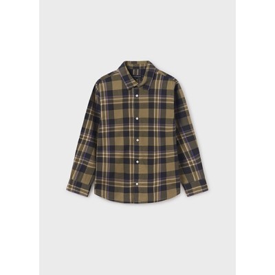 (28798) CAMISA M/L CUADROS