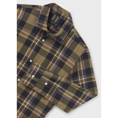 (28798) CAMISA M/L CUADROS
