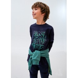 (28781) CAMISETA M/L "FUNKY VIBES"