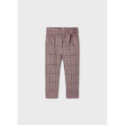 (28734) PANTALON LARGO CUADROS