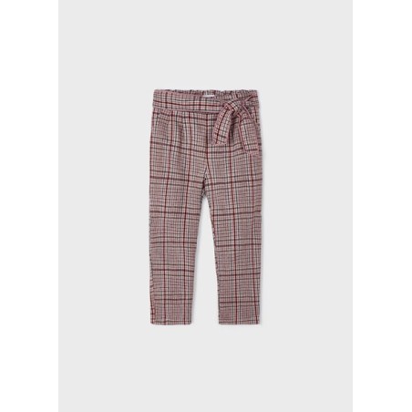 (28734) PANTALON LARGO CUADROS