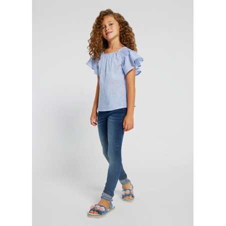 (26493) PANTALON TEJANO CERRADO BASICO