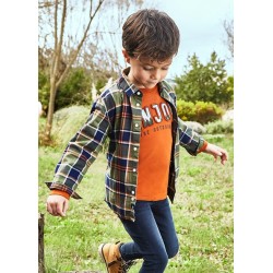 (28682) CAMISA M/L CUADROS