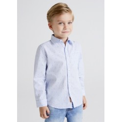 (26713) CAMISA M/L ESTAMPADA