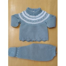 (28975) CONJUNTO POLAINA Y JERSEY GRECA