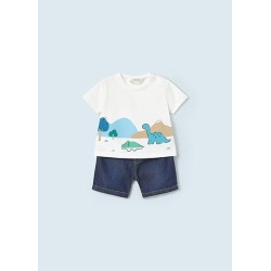 (27889) CONJUNTO PANTALON CORTO TEJANO