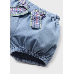 (27891) CONJUNTO SHORT TEJANO BORDADO