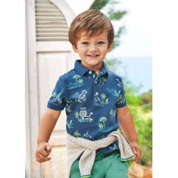 (29144) POLO M/C ESTAMPADO