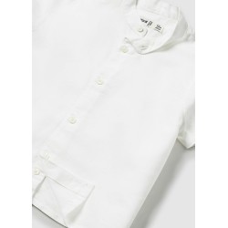 (29146) CAMISA M/C CUELLO MAO LINO