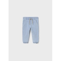 (27951) PANTALON JOGGER FELPA DENIM