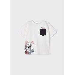 (28024) CAMISETA M/C BOLSILLO