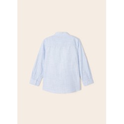 (28164) CAMISA M/L C/ MAO RAYAS