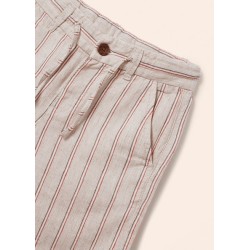 (28185) CONJUNTO BERMUDA LINO