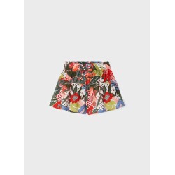 (28243) FALDA PANTALON ESTAMPADA
