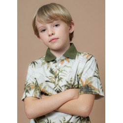 (29673) POLO M/C ESTAMPADO