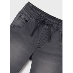 (29530) BERMUDA DENIM JOGGER