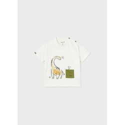 (27866) CAMISETA M/C BOLSILLO DINO