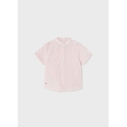 (27876) CAMISA M/C CUELLO MAO LINO