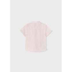 (27876) CAMISA M/C CUELLO MAO LINO