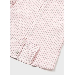 (27876) CAMISA M/C CUELLO MAO LINO