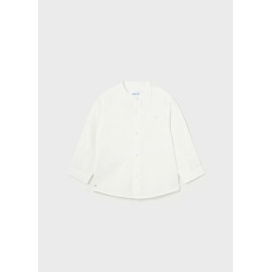 (27878) CAMISA M/L CUELLO MAO LINO