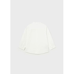 (27878) CAMISA M/L CUELLO MAO LINO