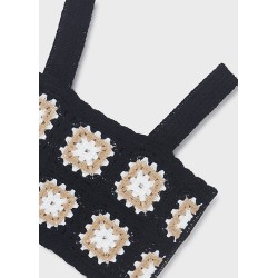 (28269) TOP CROCHE Y CAMISETA