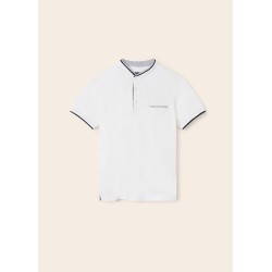 (28283) POLO M/C CONTRASTES C/MAO