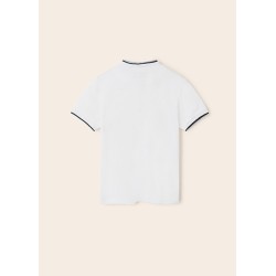 (28283) POLO M/C CONTRASTES C/MAO